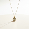 Island 18K Gold Plated Charm Necklace